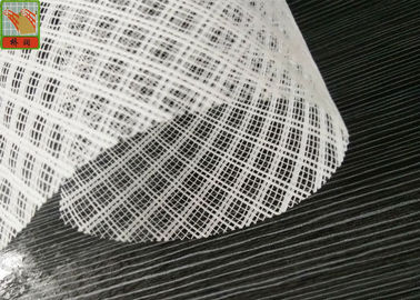 Plastic Resin Infusion Mesh White Color , HDPE Plastic Diamond Mesh Roll